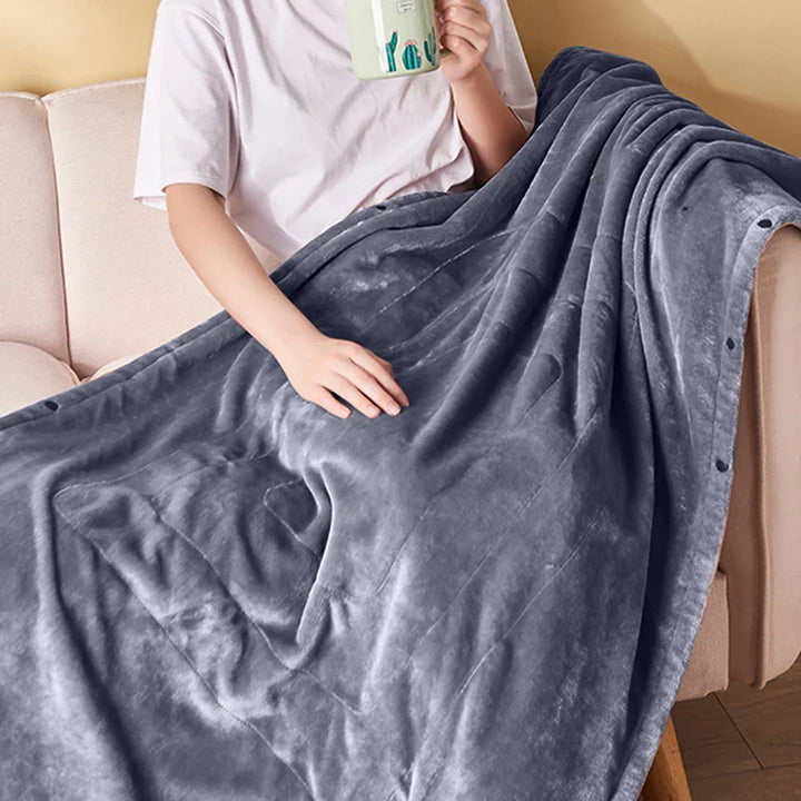 Electric USB Heating Blanket 39x31” – Cozy Heating Blanket with 3 Heat Levels, Ideal for Home, Office, and On-the-Go for Extra Comfort | Stornfield