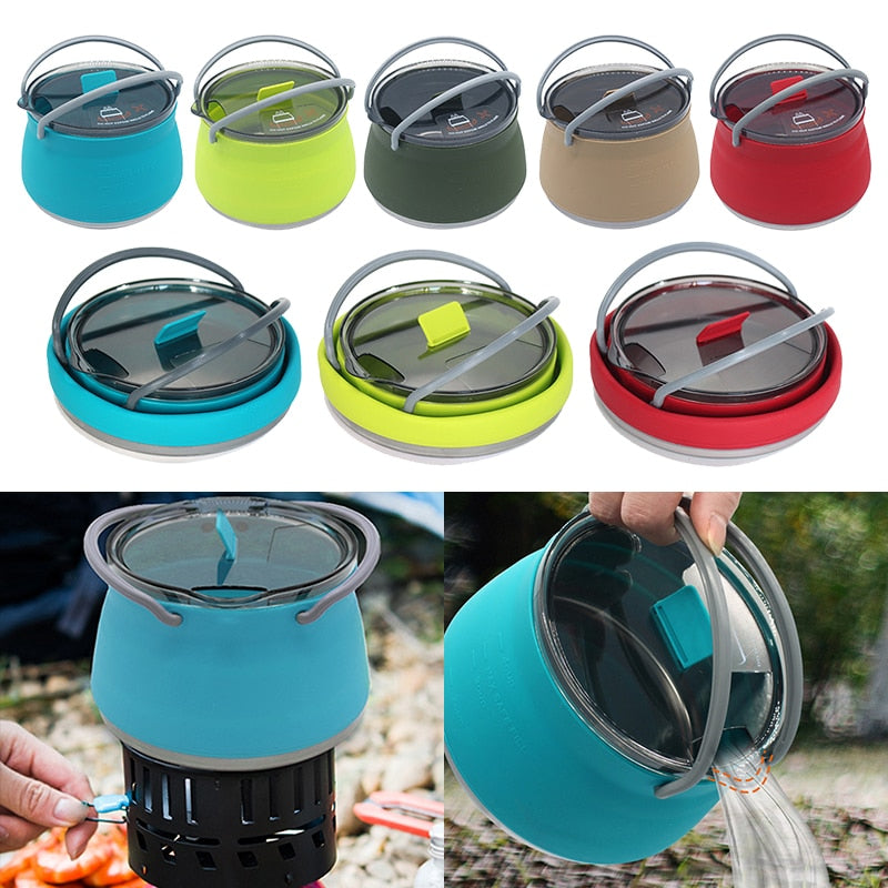 Travel Go Multifunctional Collapsible Outdoor Kettle | Stornfield