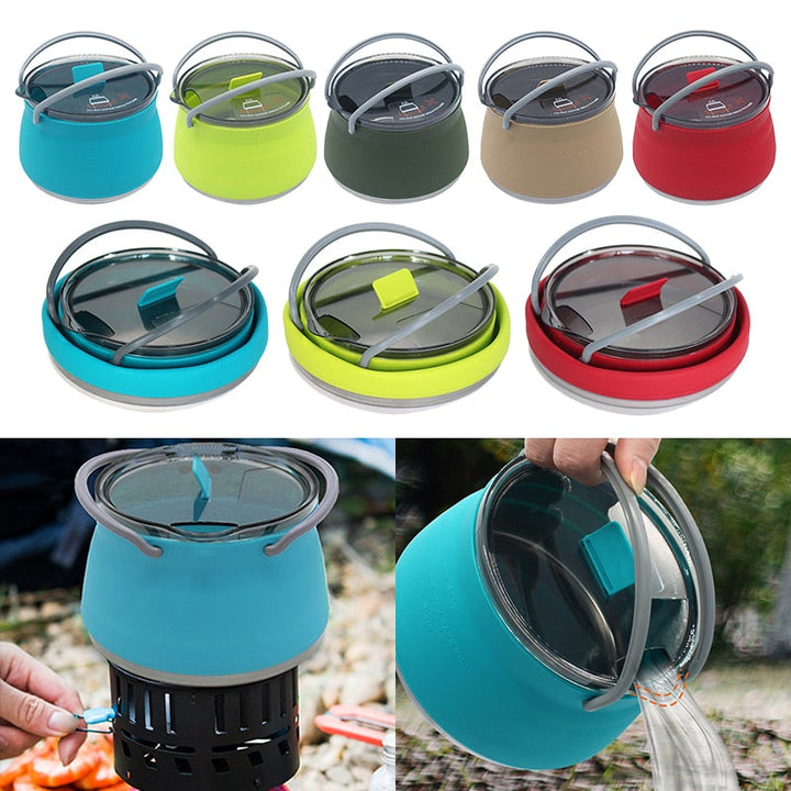 Travel Go Multifunctional Collapsible Outdoor Kettle | Stornfield