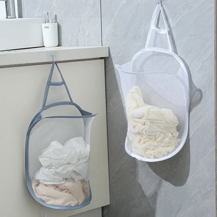 FlexiStore Foldable Hanging Laundry Basket Stornfield