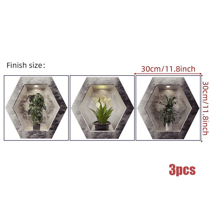 Wall Decorative Potted Plant Stickers | Stornfield