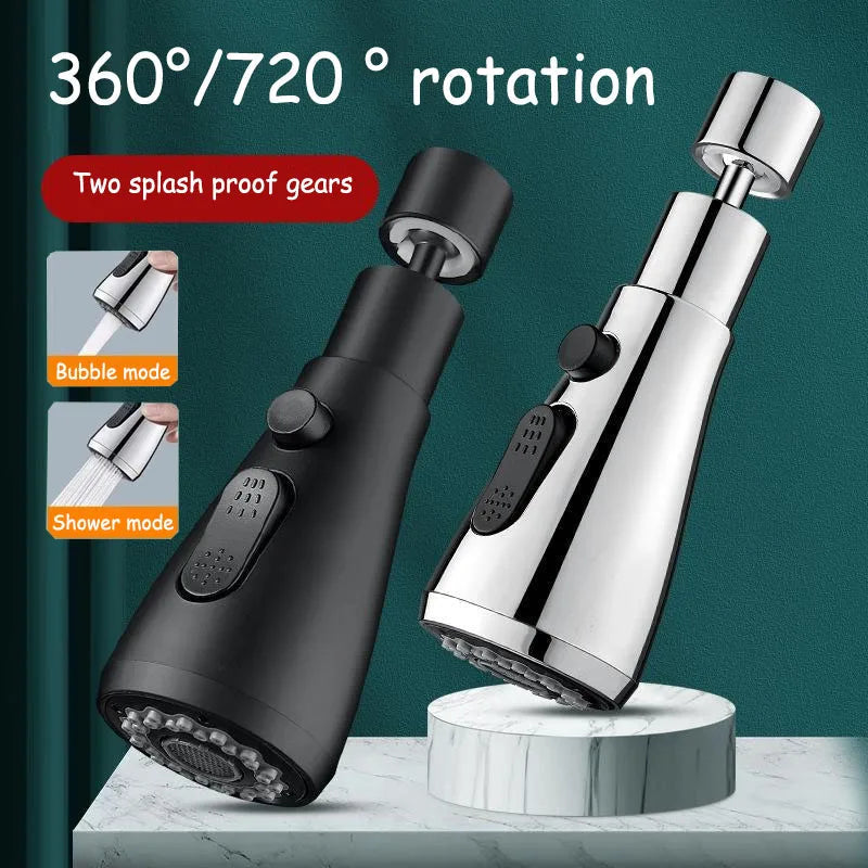 HydroFlex360 kitchen faucet attachment with 360° rotation | Stornfield