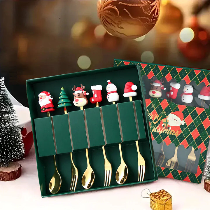 Elegant Christmas cutlery set for festive occasions | Stornfield