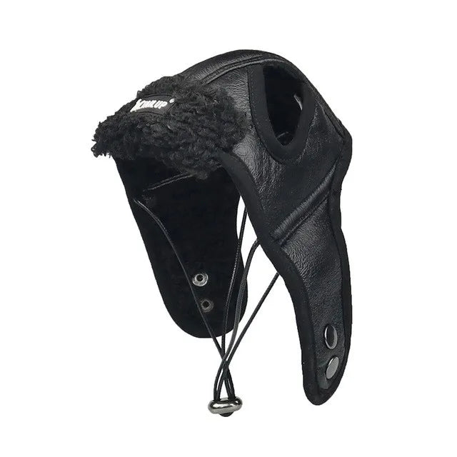 Winter pilot cap for pets warm and comfortable Stornfield