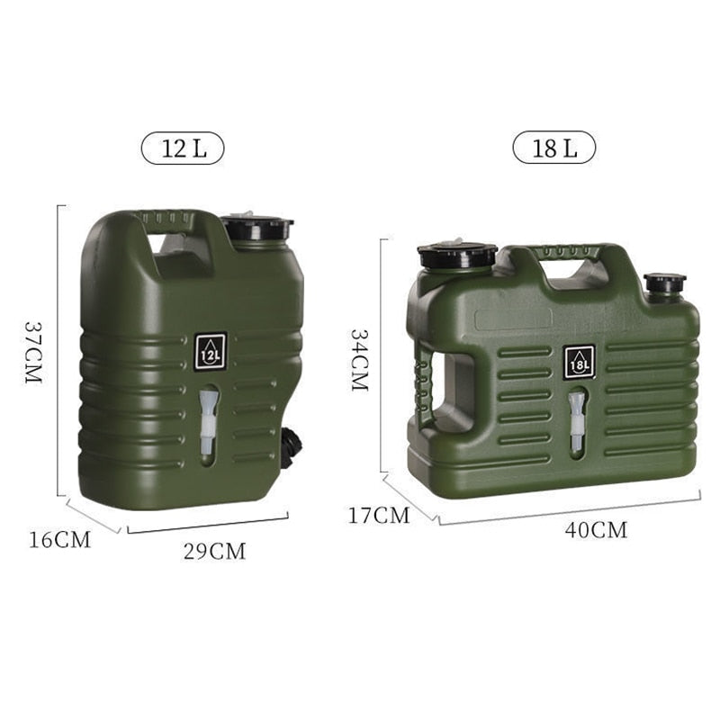 Portable Built-in Tap Camping Water Tank | Stornfield