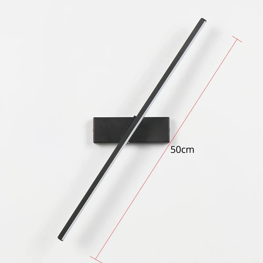 Stornfield | Modern Rotating Bedside Wall Lamp - Adjustable LED Wall Lamp Socket