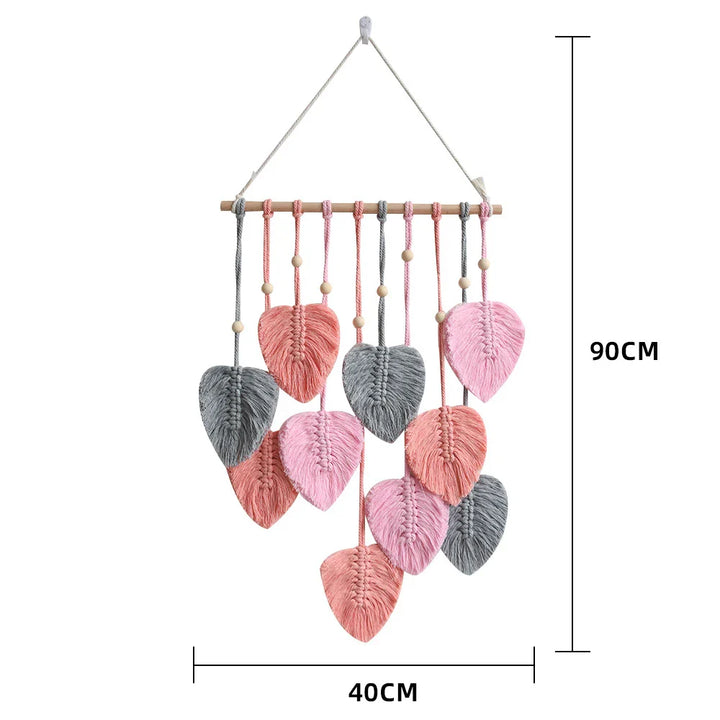 Blatt Macrame Wall Hanging