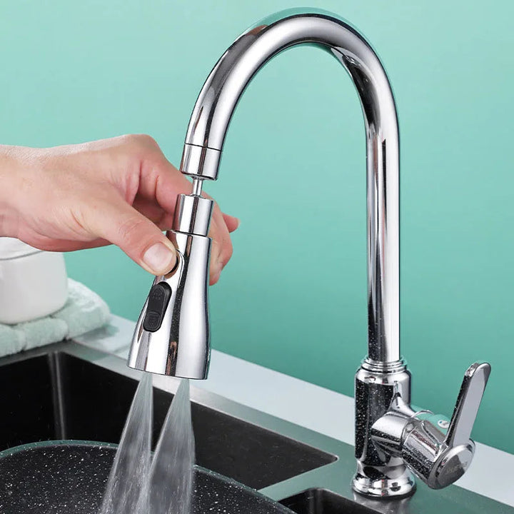 HydroFlex360 kitchen faucet attachment with 360° rotation | Stornfield