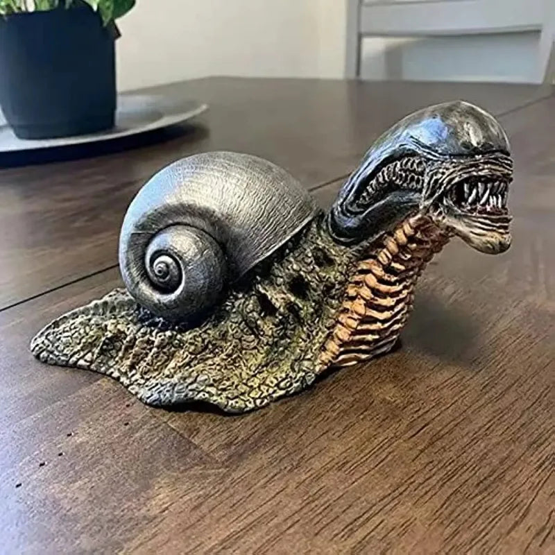 Stornfield | Snail Statue Variation, Evil Snail Sculpture The New Alien Lovers Home Office Decoration Outdoor Garden Decoration
