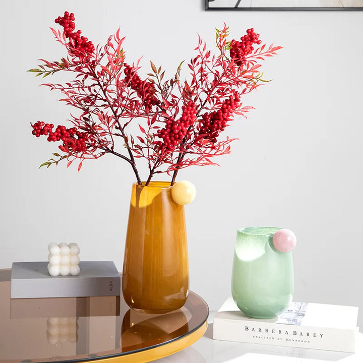 Chubby Glass Globe Vase | Stornfield