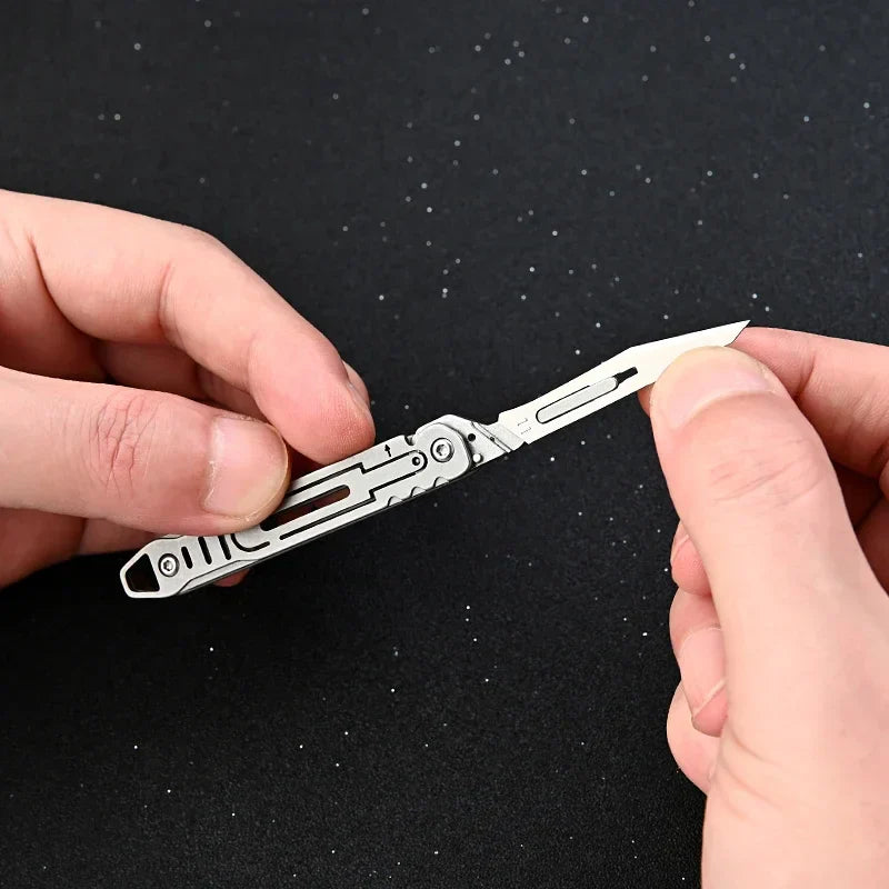 Replaceable Blades Foldable EDC Knife | Stornfield