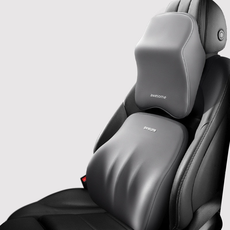 Stornfield | Car Seat Support | Orthopedic Neck & Back Support for Driving