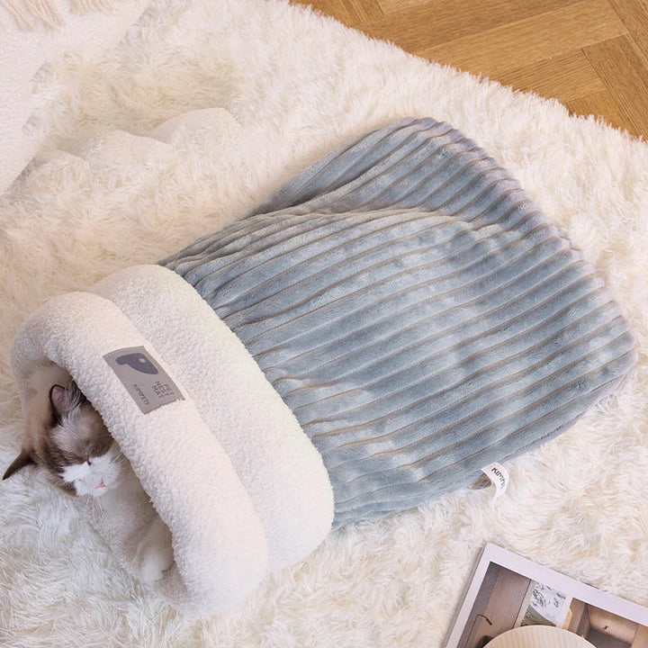 3-Layer Pet Sleeping Bag for Cats & Small Dogs Stornfield
