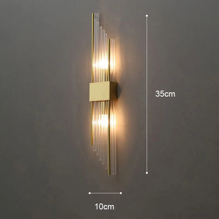 Stornfield | GoldenLuxe Elegant LED Floor Lamp | Luxurious Gold Design | Stylish Wall Lighting