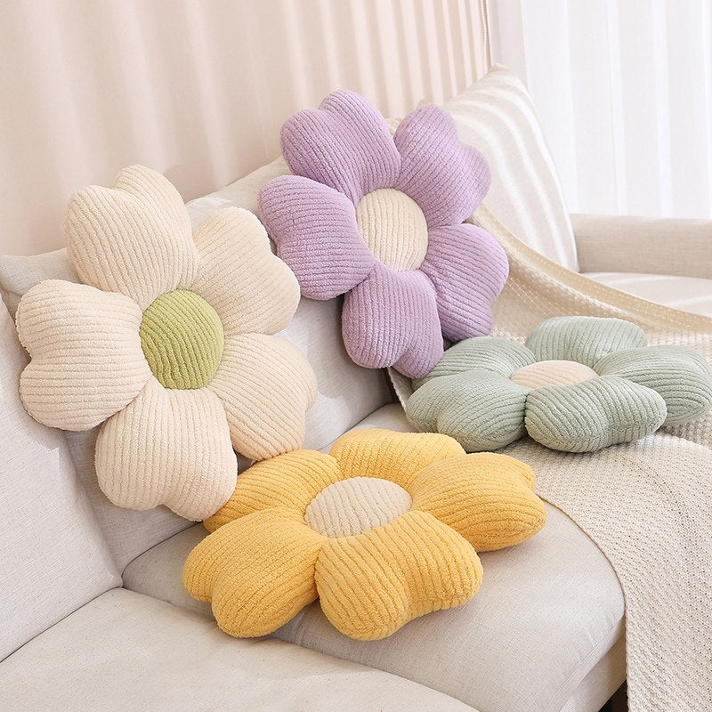 Fluffy Clover Flower Cushion | Stornfield