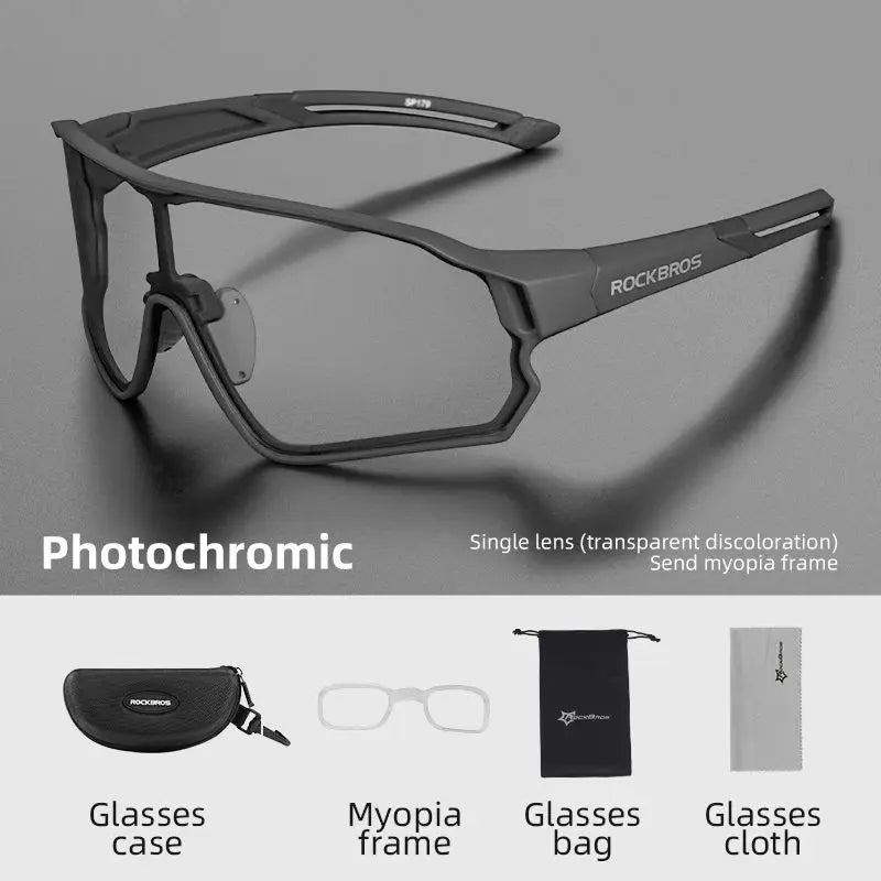 Bicycle glasses with photochromic lenses | Stornfield