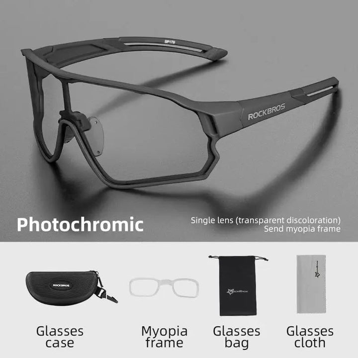 Bicycle glasses with photochromic lenses | Stornfield