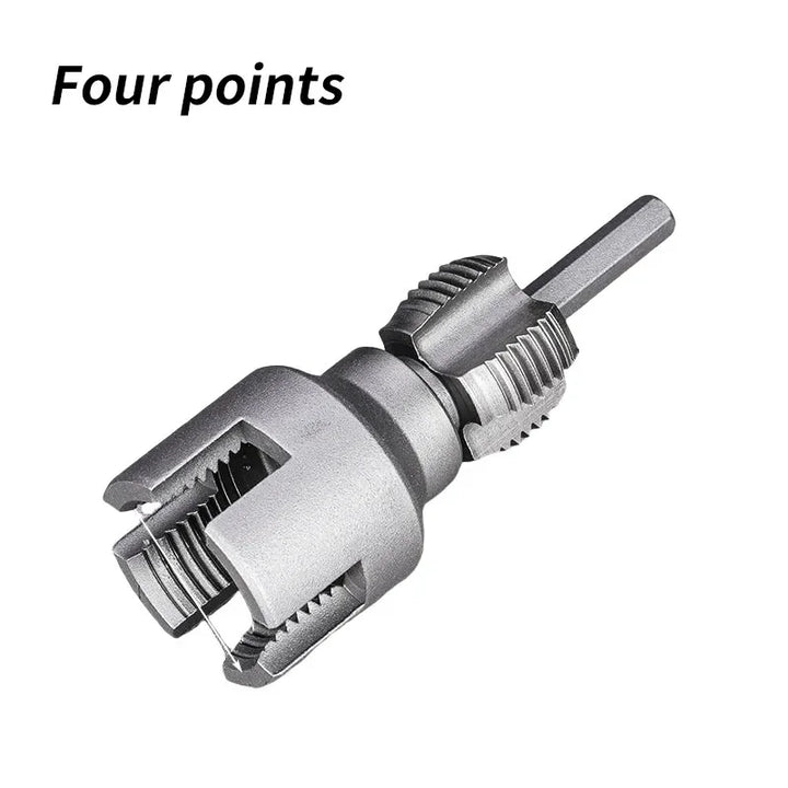 Pipe Thread Reamer & Edge Cutter Drill Attachment Tool | Stornfield