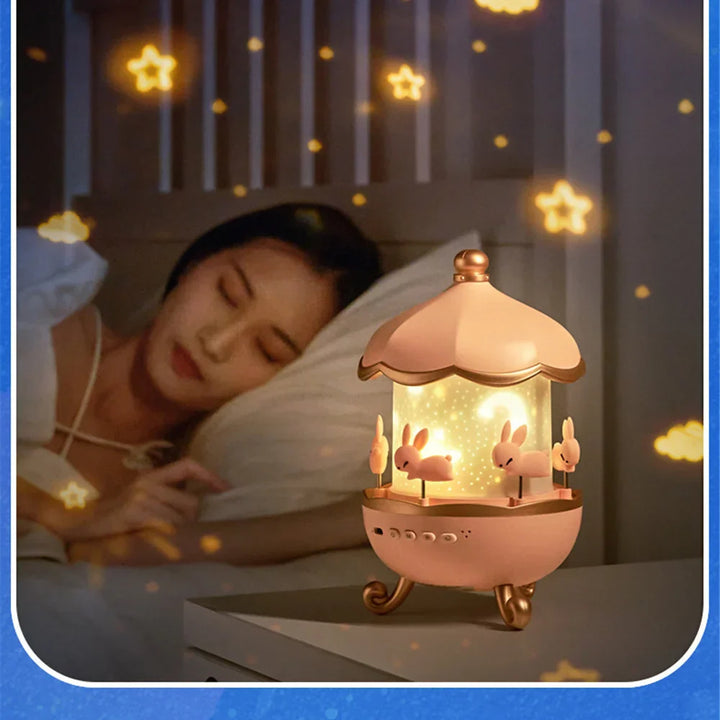 Magical Bunny LED Night Light Projector | Stonrfield