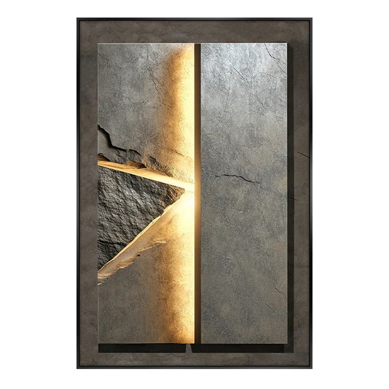 Stornfield | New Rock Texture LED Porcelain Wall Lamp