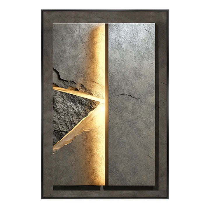 Stornfield | New Rock Texture LED Porcelain Wall Lamp