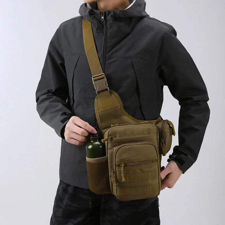 Multi-Pocket Crossbody Compact Hiking Chest Bag | Stornfield