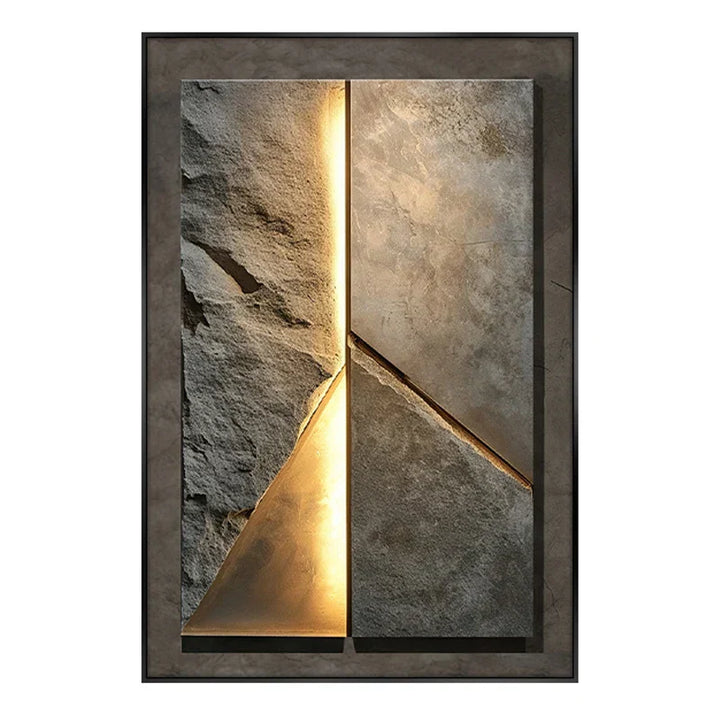 Stornfield | New Rock Texture LED Porcelain Wall Lamp