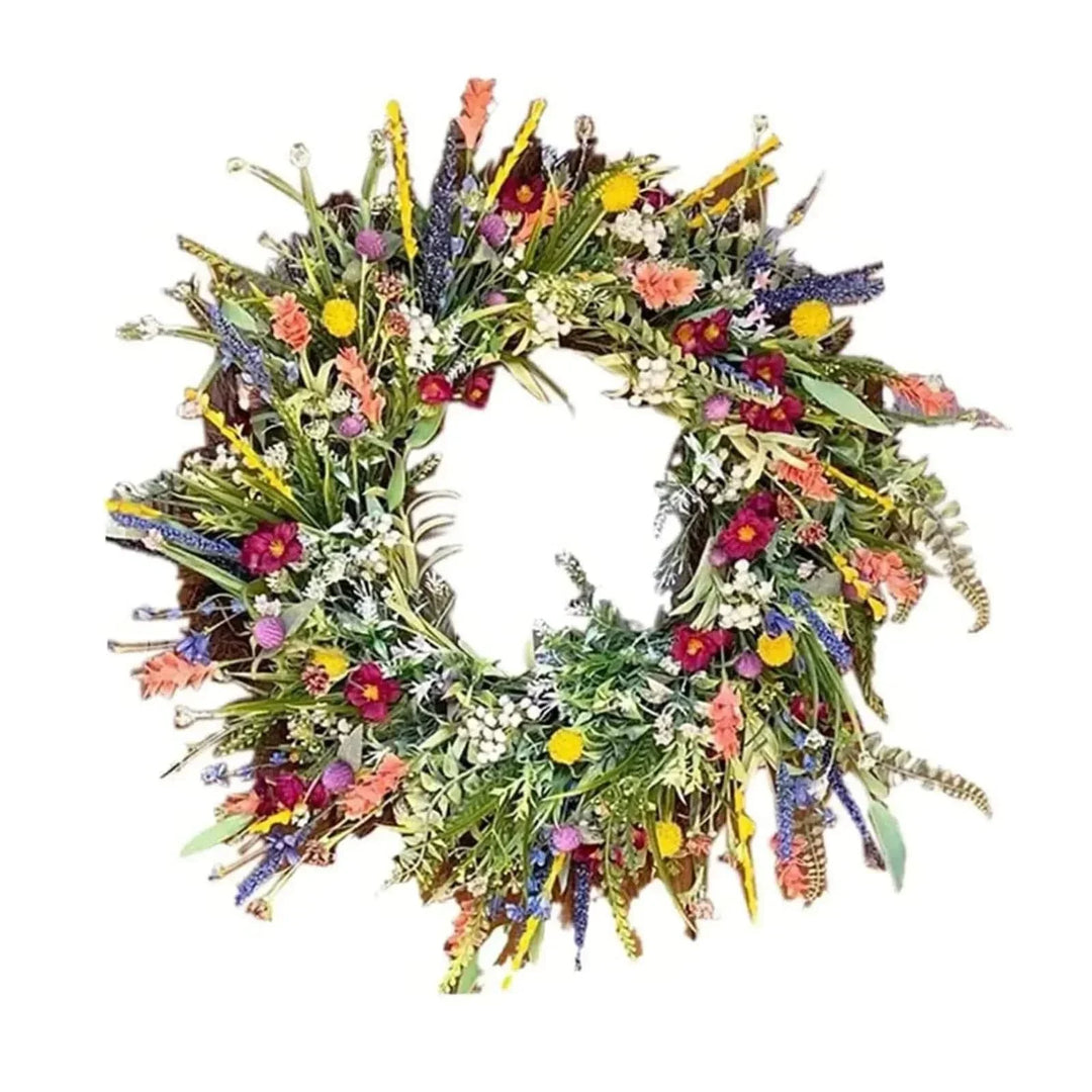 Stornfield | Handmade Floral Door Wreath for Indoor and Outdoor
