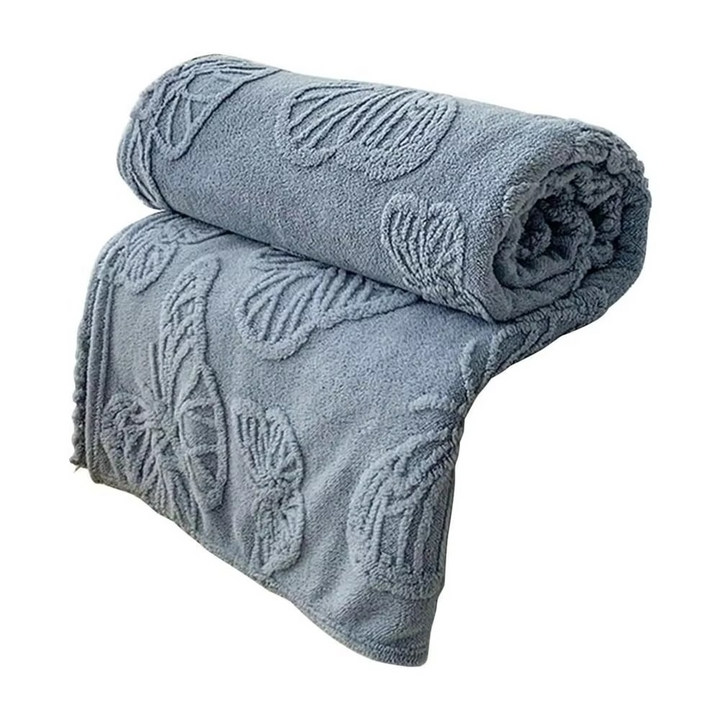 Double Sided Cooling Blanket with Breathable Cold Effect and 3D Butterfly Jacquard Design | Stornfield