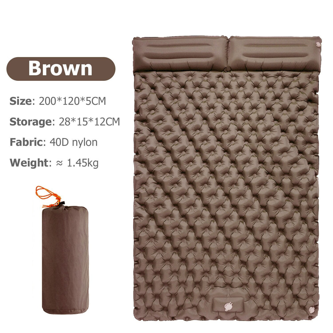 Portable Inflatable Built-in Pillow Nature Nest Camping Bed | Stornfield