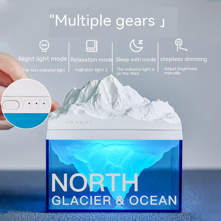Iceberg Aromatherapy Stornfielduetooth Speaker Night Lamp | Stornfield