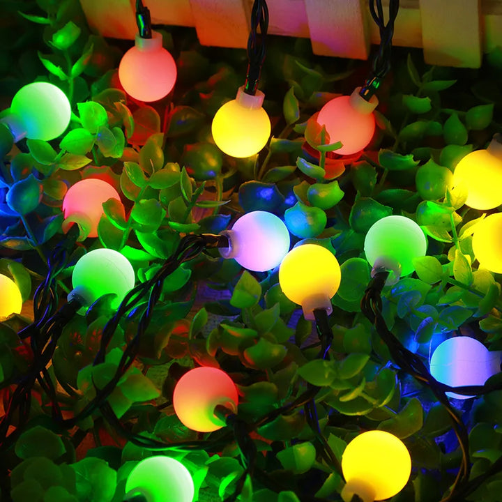Solar-Powered Party Lights - SolarGlow | Stornfield