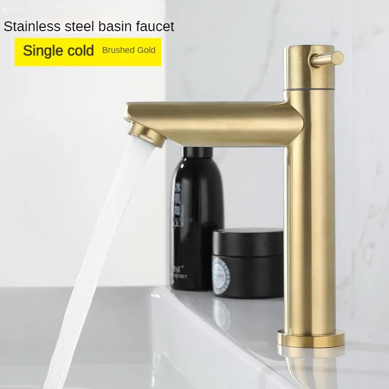 Classic Sink Faucet | Stainless Steel | Single Lever Mixer | Ceramic Valve Stornfield
