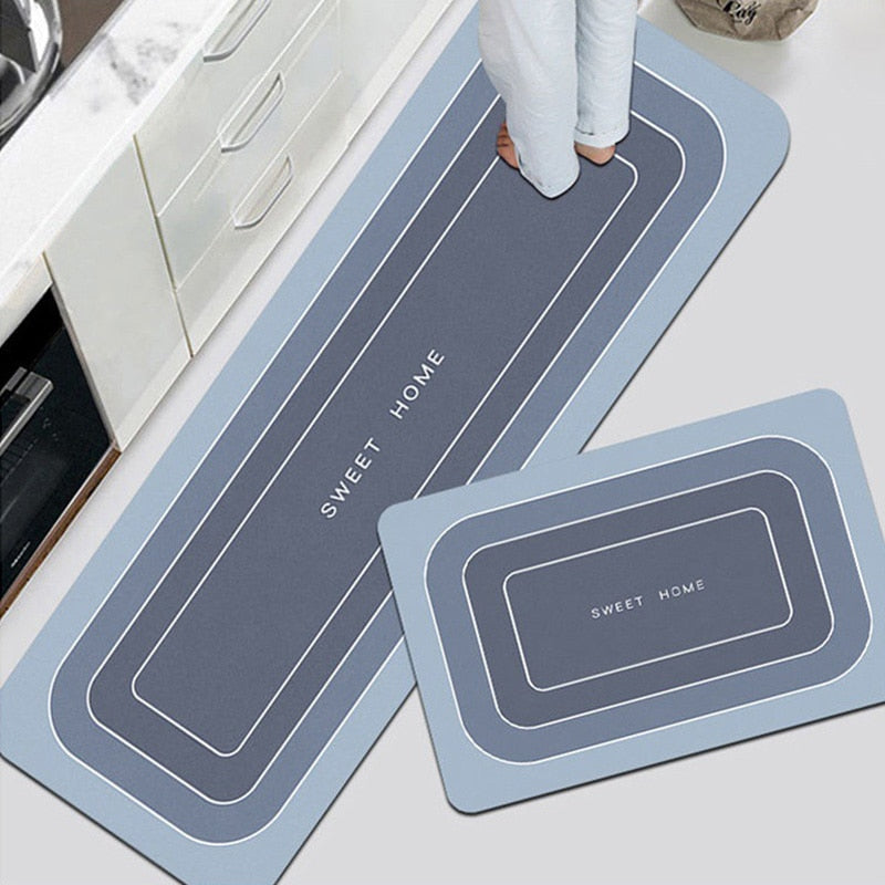 Modern Water Absorbent Anti-slip Area Rugs | Stornfield
