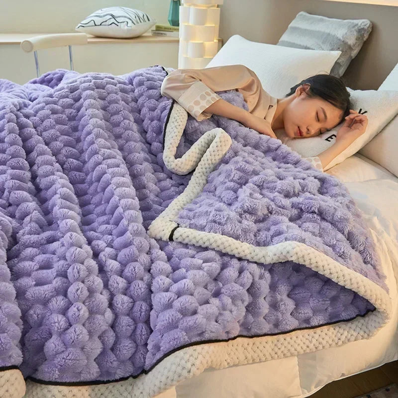 Stornfield | TurtleVelvet | Autumn Flannel Blanket
