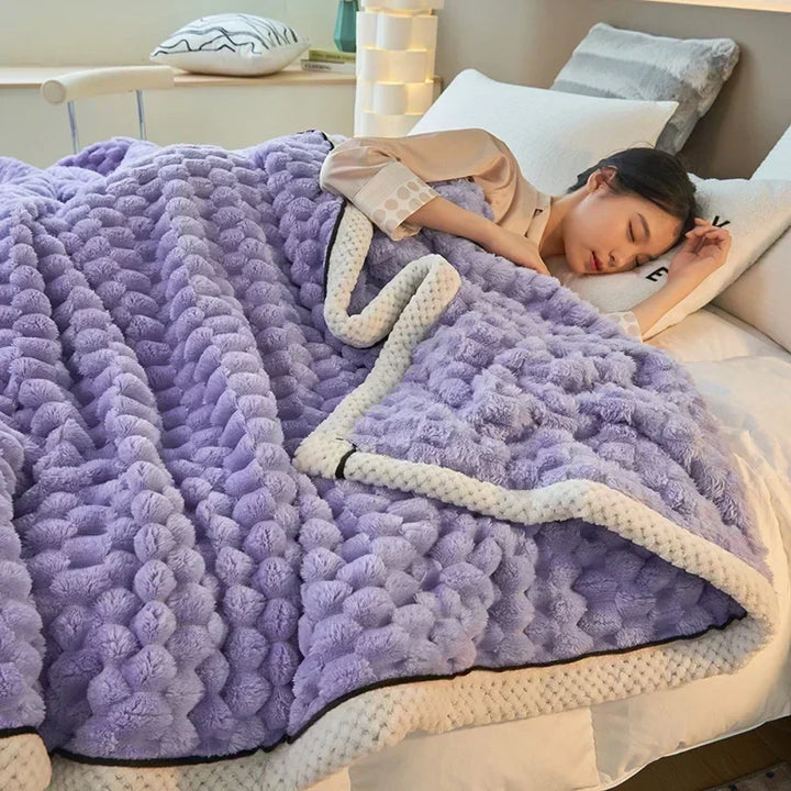 Stornfield | TurtleVelvet | Autumn Flannel Blanket