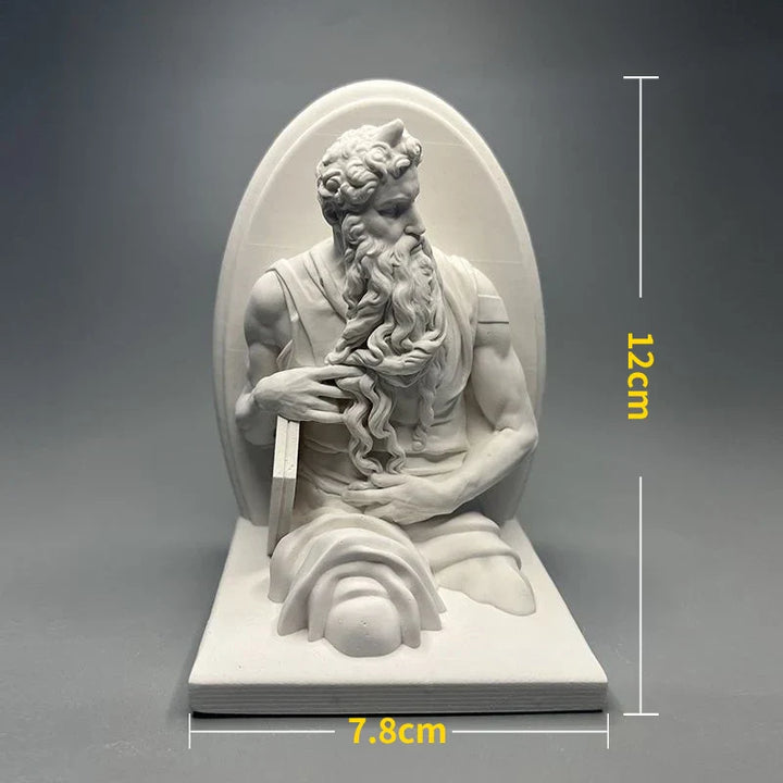 Stornfield | Nordic Style Character Statue Plaster DIY Painted Props Photography Table Decorations Home Art Plaster Decor