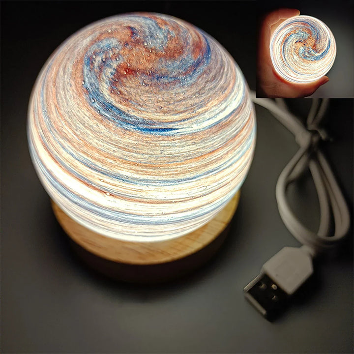 3D Crystal Planets Atmosphere Night Lamp | Stornfield