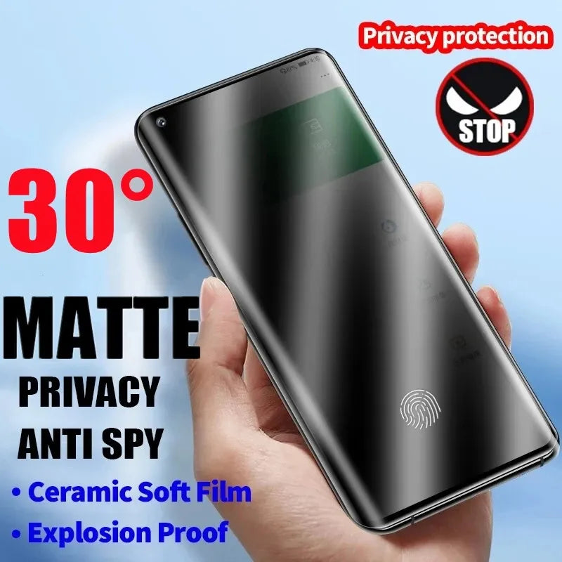 Stornfield | Matte Ceramic Privacy Screen Protectors for Samsung