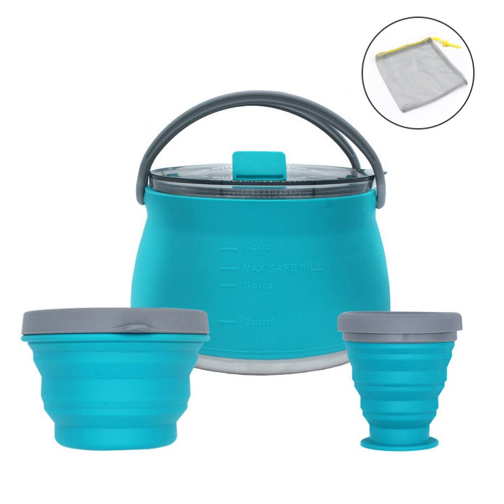 Travel Go Multifunctional Collapsible Outdoor Kettle | Stornfield