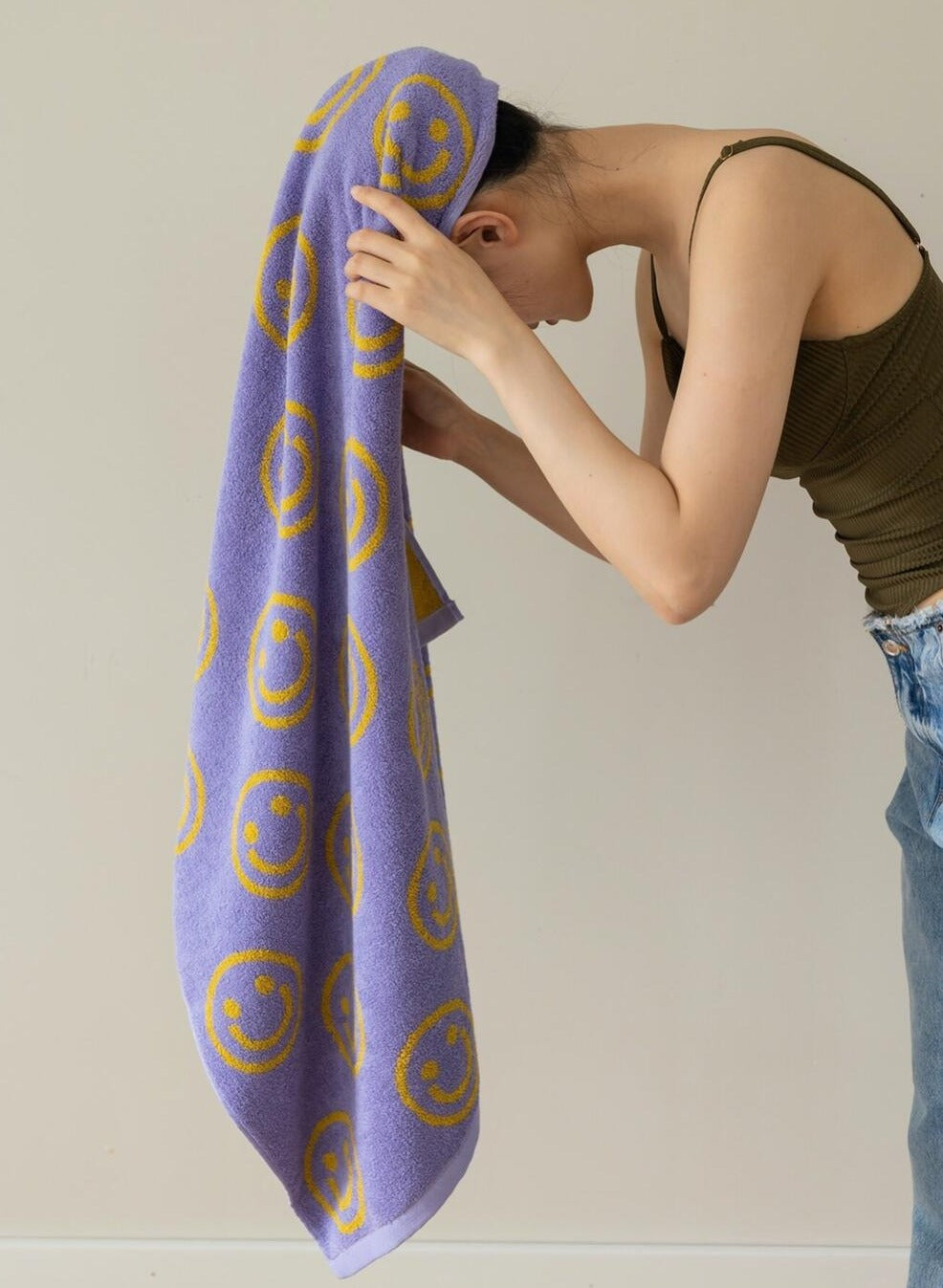 Reversible Smiley Towel | Stornfield