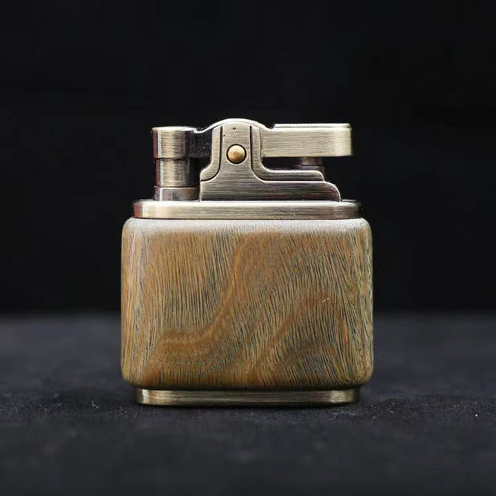 Wooden Vintage Spark Kerosene Lighter | Stornfield