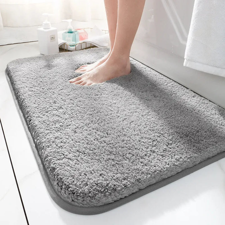 SoftStep Luxe Bath Mat – Extra Thick Microfiber Mat with Non-Slip and High Absorption | Stornfield