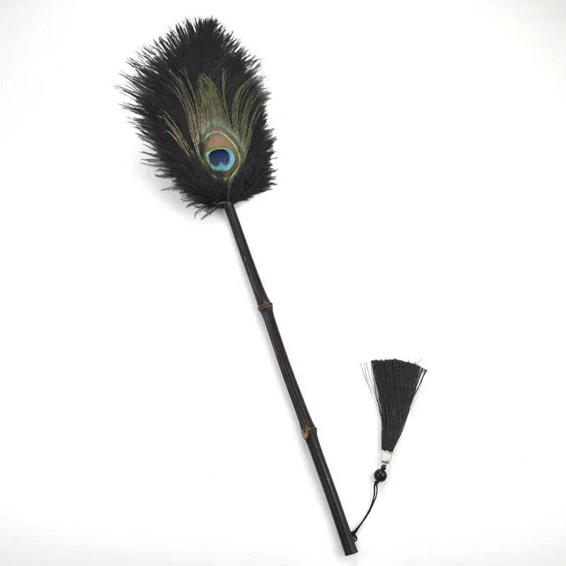 Peacock Feather Anti-Static Dusting Brush | Stornfield