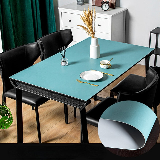 Stornfield | Nordic Minimalist Leather Waterproof Table Protector Mat