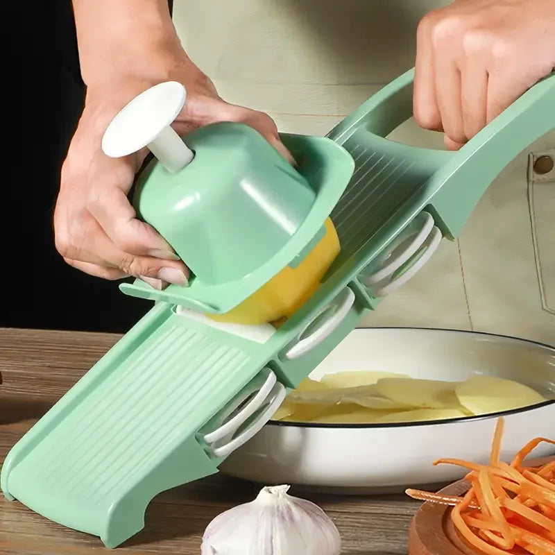SlicePro – Multifunctional vegetable & fruit slicer with handle | Stornfield