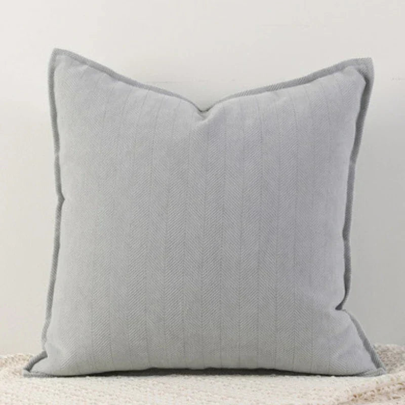Simple Chenille Pillow Cover for Living Room & Bedroom Decoration – Soft Pillowcase for Modern Home | Stornfield