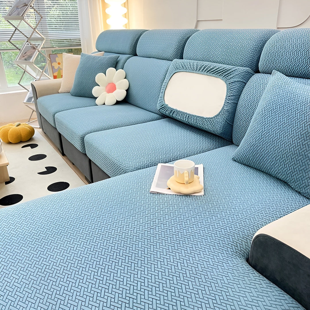 Elastic Sofa Cover – Water-Repellent and Tailored | Protective Cover Made from Stretch Fabric | Stornfield