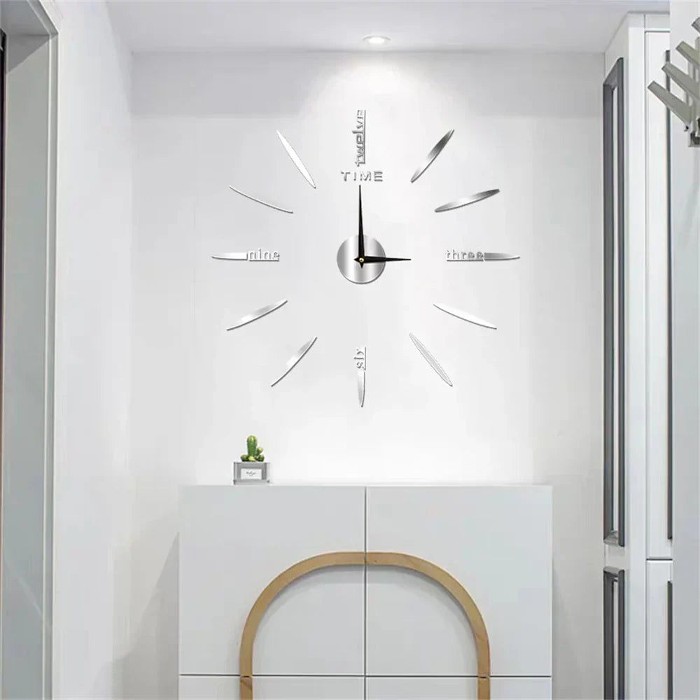 Stornfield | New large unique style acrylic wall clock