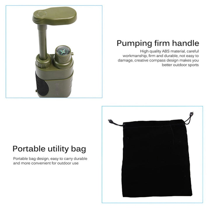 Outdoor Water Filter Camping Survival Tool | Stornfield